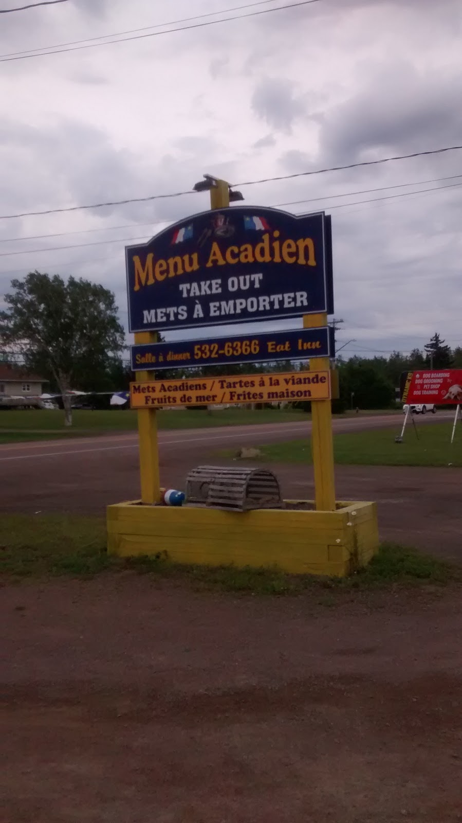 Menu Acadien | 55 Chemin Ohio, Shédiac, NB E4P 2J8, Canada | Phone: (506) 532-6366