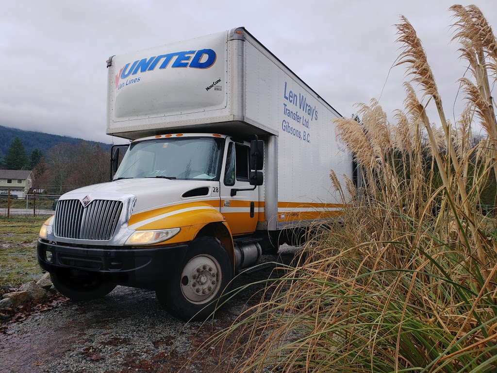 Len Wrays Moving & Storage | 1052 Gibsons Way #101, Gibsons, BC V0N 1V7, Canada | Phone: (604) 886-2664