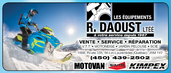 Les Équipements R. Daoust ltee | 1508 QC-335, Saint-Lin - Laurentides, QC J5M 1Y2, Canada | Phone: (450) 439-2502