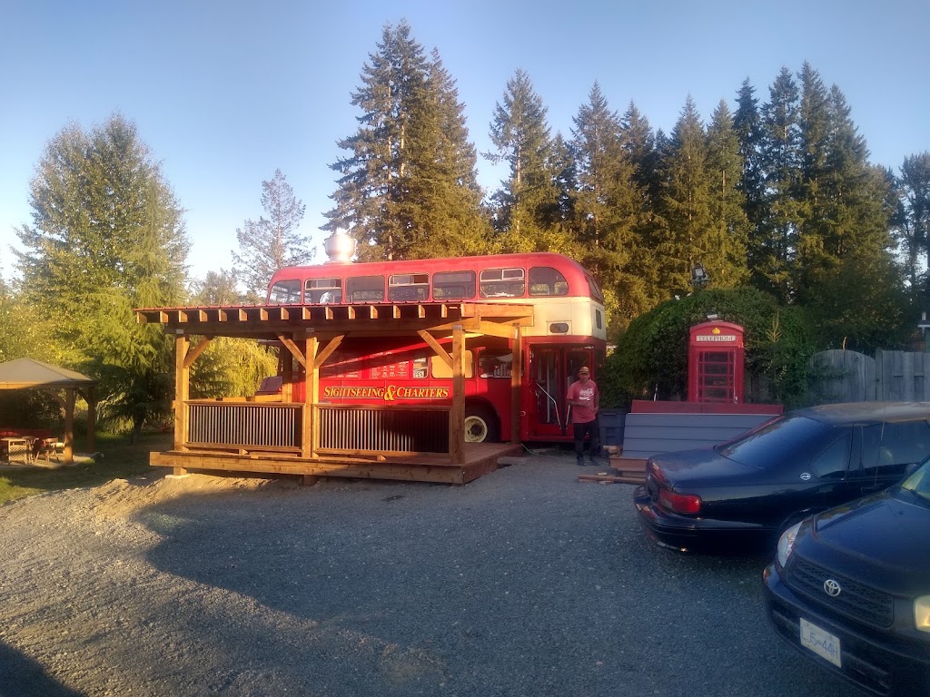 Double deckker Breakfast and burger bus | 8256 N Island Hwy, Black Creek, BC V9J 1H7, Canada | Phone: (250) 830-4053