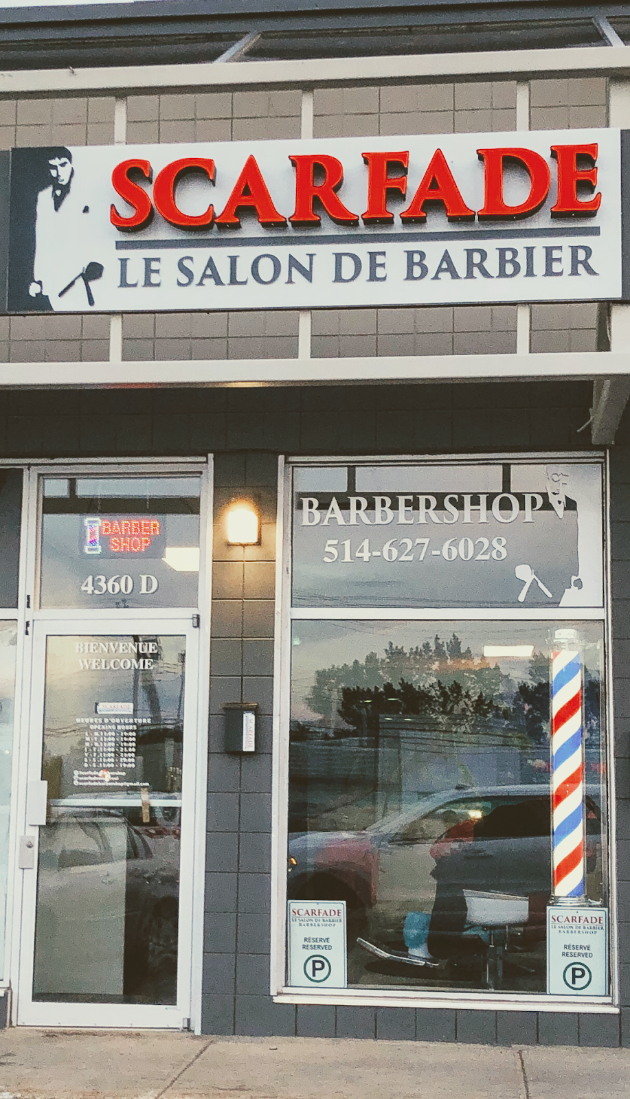 Scarfade Barbershop / Le Salon de Barbier | 4360 D Bd des Sources, Dollard-des-Ormeaux, QC H8Y 3B7, Canada | Phone: (514) 627-6028