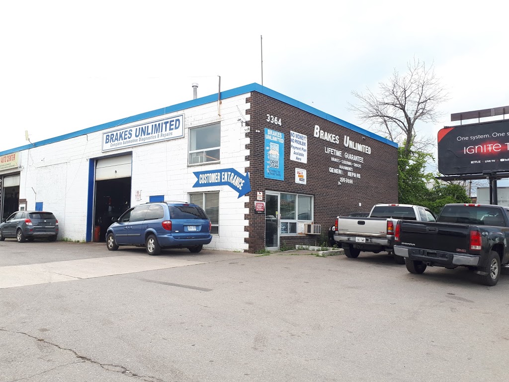 Brakes Unlimited | 3364 Mavis Rd, Mississauga, ON L5C 1T8, Canada | Phone: (905) 276-7696