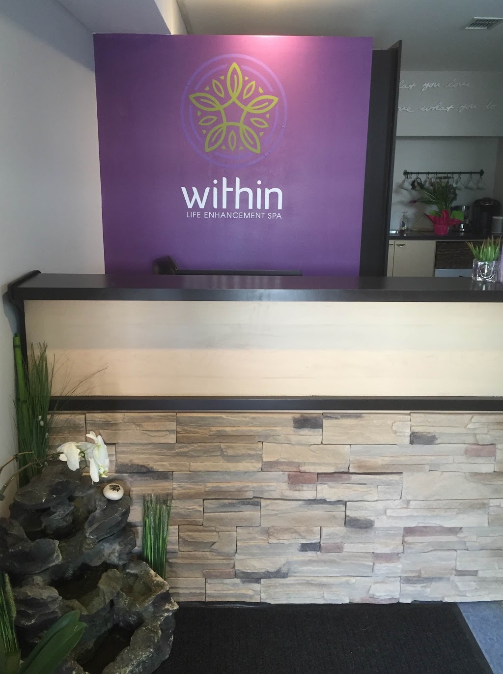 Within - Life Enhancement Spa | 345 Ecclestone Dr Unit #51, Bracebridge, ON P1L 1R1, Canada | Phone: (705) 646-0555