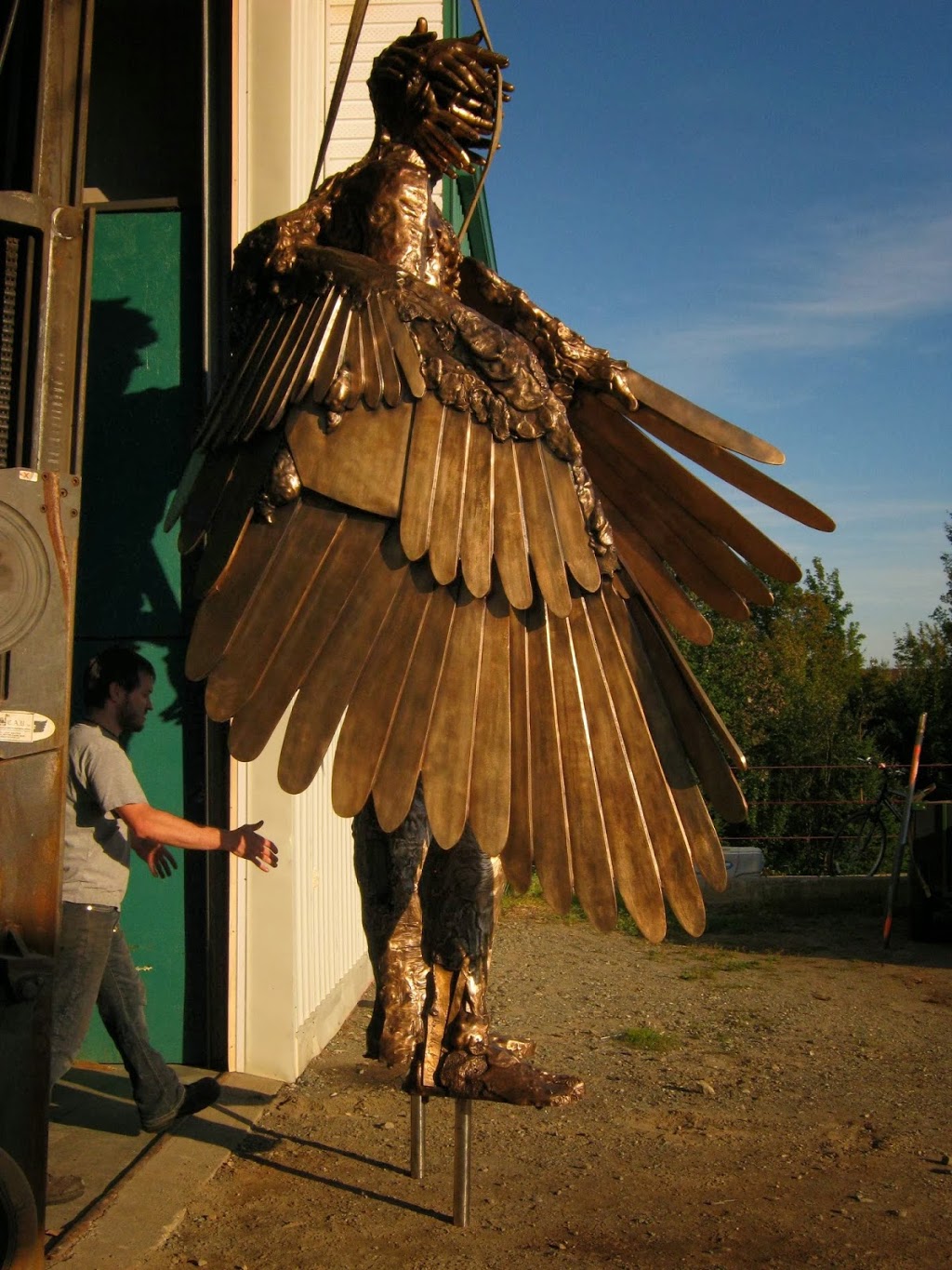 Atelier Du Bronze Inc | 1905 Route Dublin, Inverness, QC G0S 1K0, Canada | Phone: (418) 453-2251