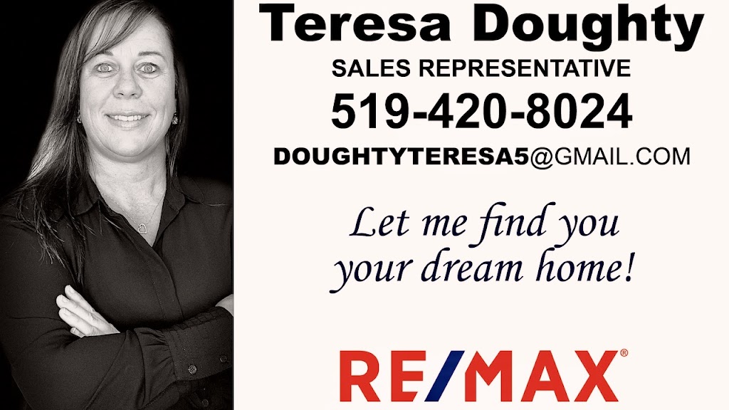 Teresa Doughty Realtor Remax Erie Shores | 103 Queensway East, Simcoe, ON N3Y 4M5, Canada | Phone: (519) 420-8024