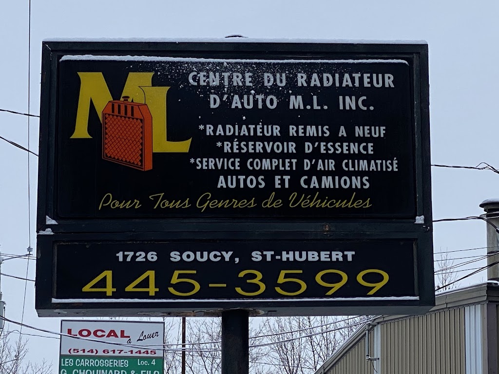 Centre Du Radiateur DAuto ML | car repair | 1726 Rue Soucy, Saint-Hubert, QC J4T 1A3, Canada | 4504453599 OR +1 450-445-3599