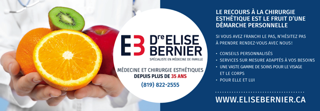 Centre de chirurgie et de médecine esthétique Dre Elise Bernier | doctor | 80 Rue de Vimy, Sherbrooke, QC J1J 3M4, Canada | 8198222555 OR +1 819-822-2555