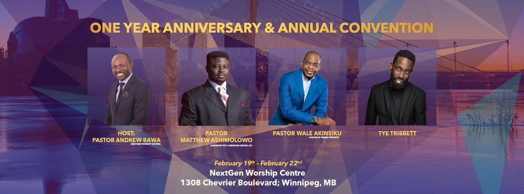 NextGen Worship Centre | 1308 Chevrier Blvd, Winnipeg, MB R3T 1Y3, Canada | Phone: (204) 615-6398