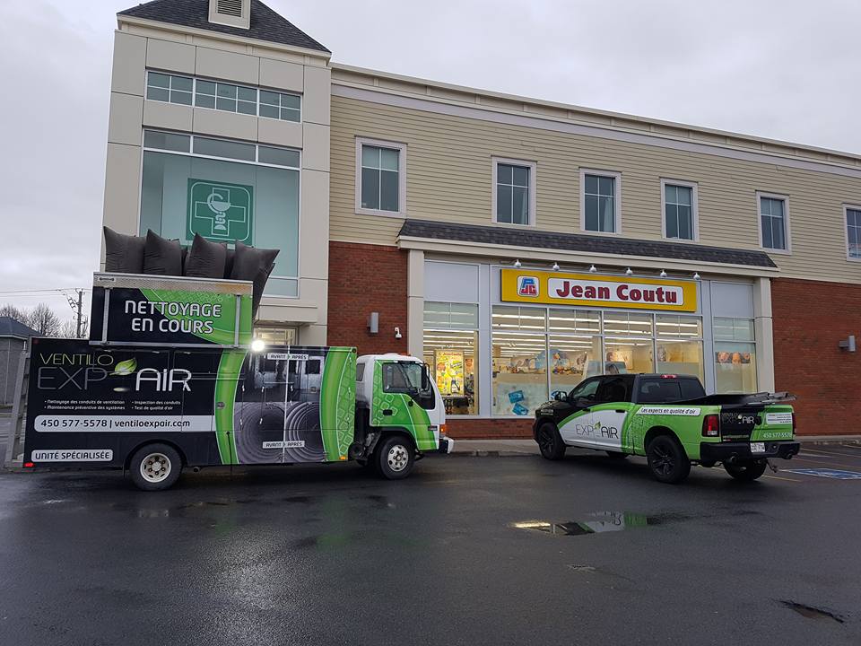 Ventilo expair inc. Nettoyage des conduits de ventilation fournaise échangeur dair Granby | 570 Rue Denison O, Granby, QC J2G 8C3, Canada | Phone: (450) 577-5578