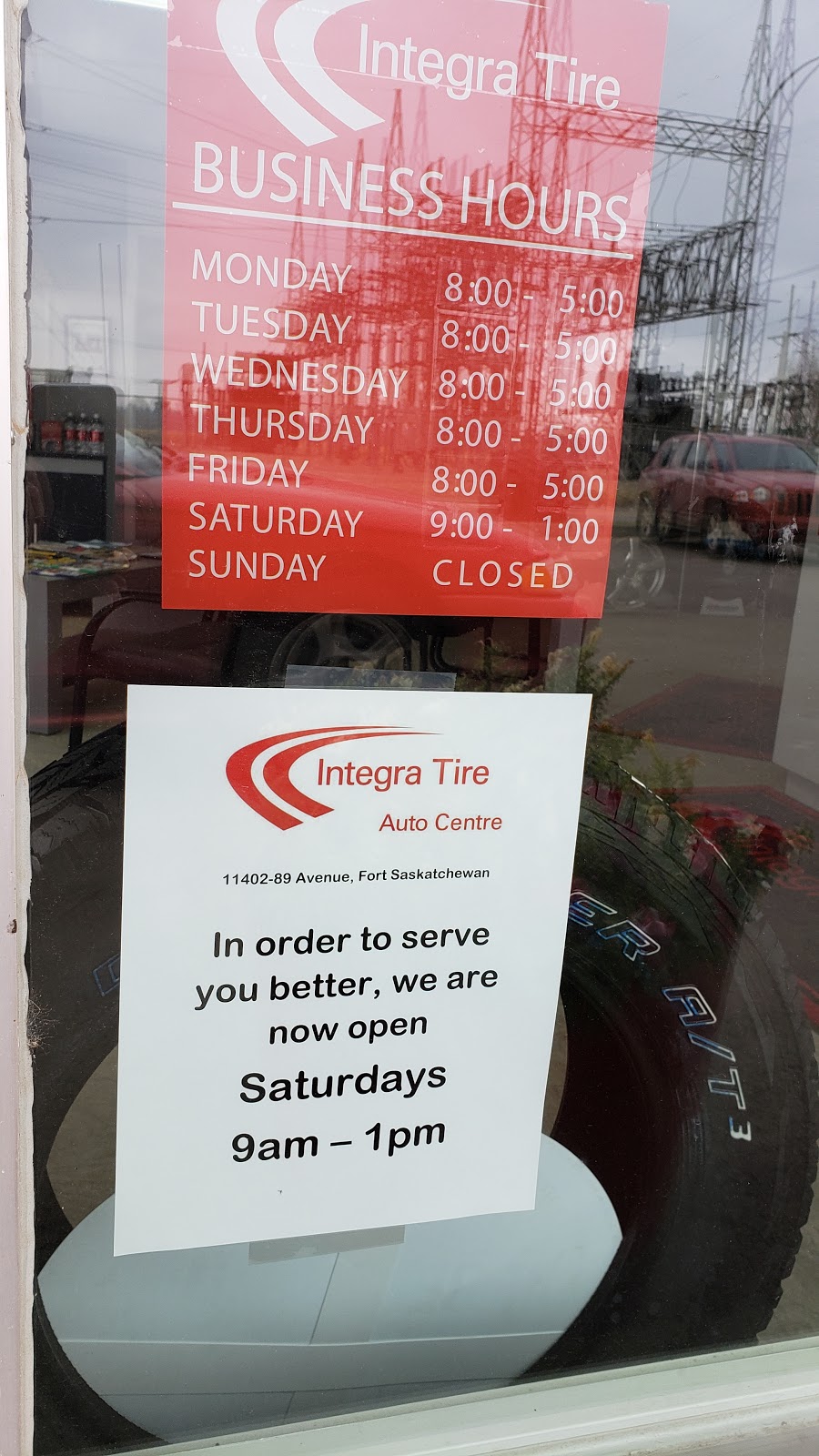 Integra Tire and Auto Centre | car repair | 11402 89 Ave, Fort Saskatchewan, AB T8L 2P1, Canada | 7809921826 OR +1 780-992-1826