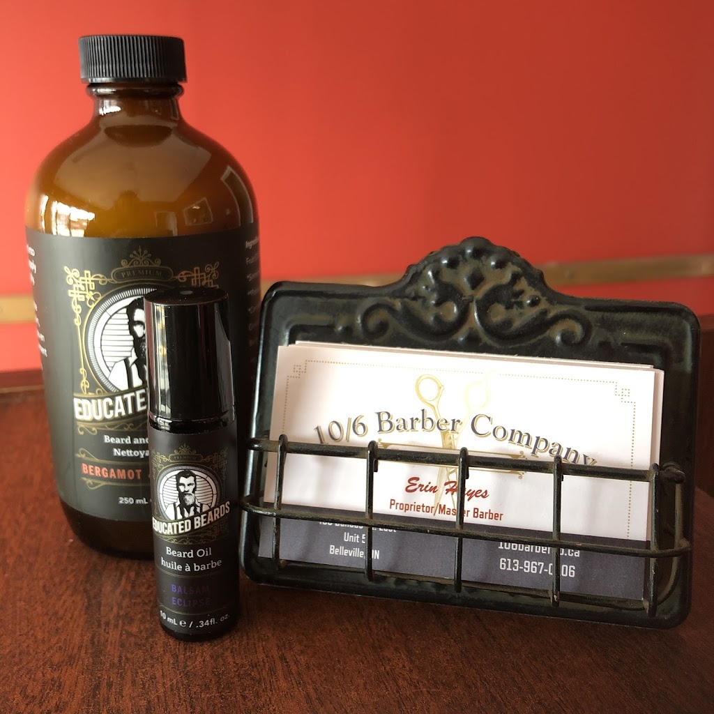 10/6 Barber Company | 450 Dundas St E Unit 5, Belleville, ON K8N 1E9, Canada | Phone: (613) 967-0106
