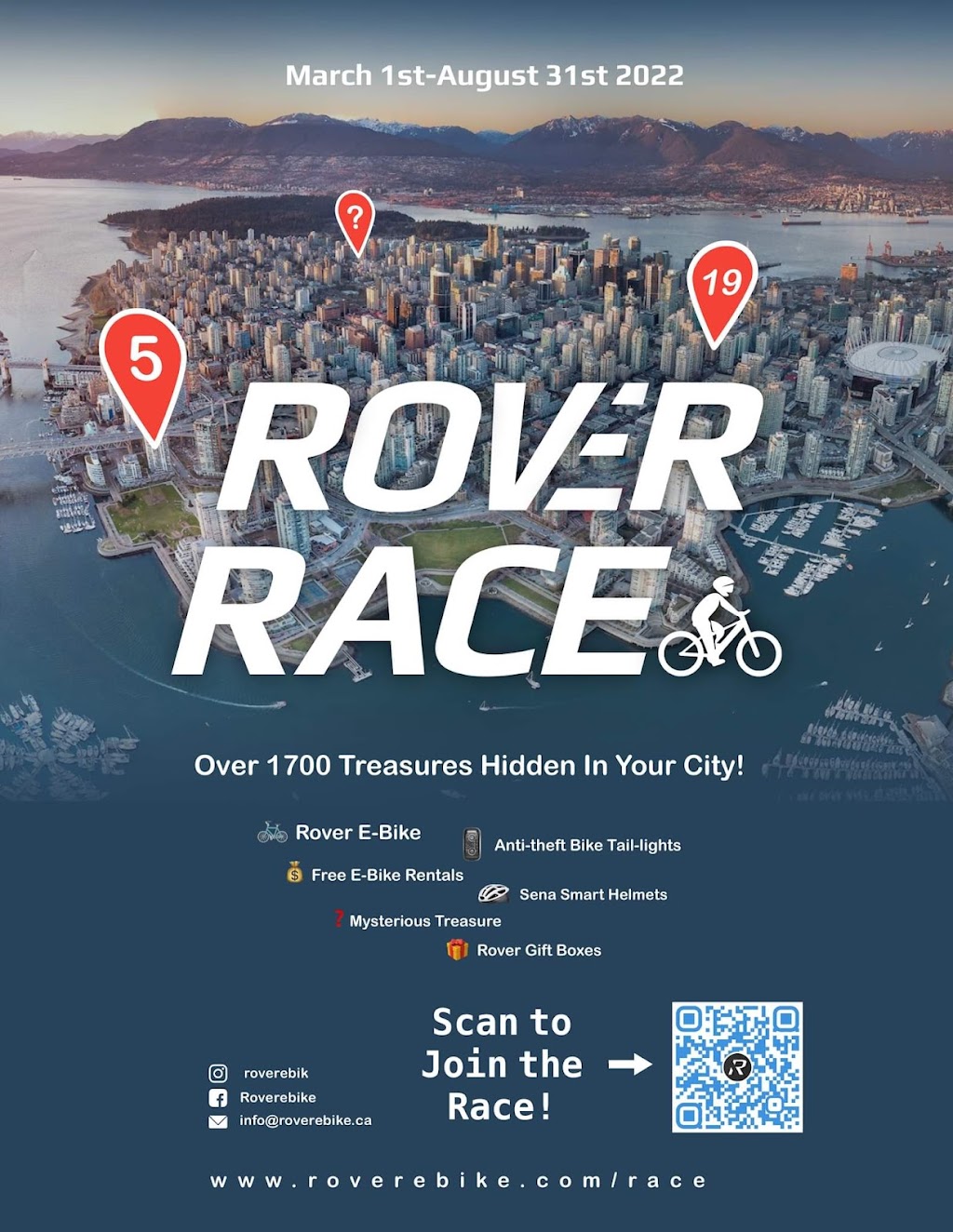 Rover E-Bike | 5243 176 St, Surrey, BC V3S 0L5, Canada | Phone: (888) 736-7581