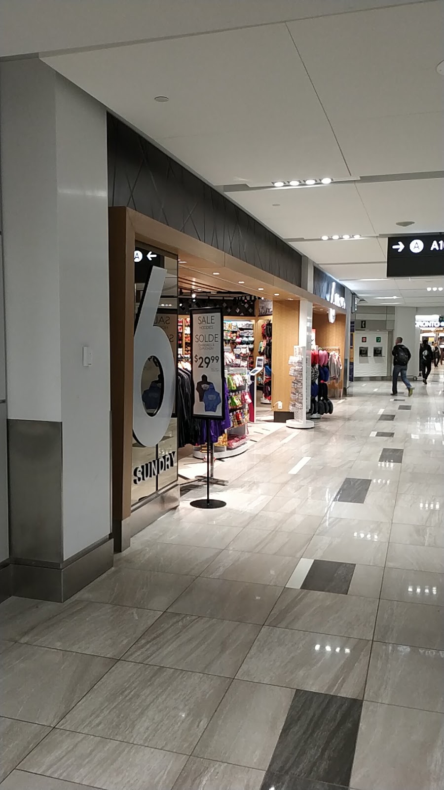 6 & Sundry | Terminal 3, Toronto Pearson International Airport, Mississauga, ON L5P 1B2, Canada | Phone: (905) 694-9520