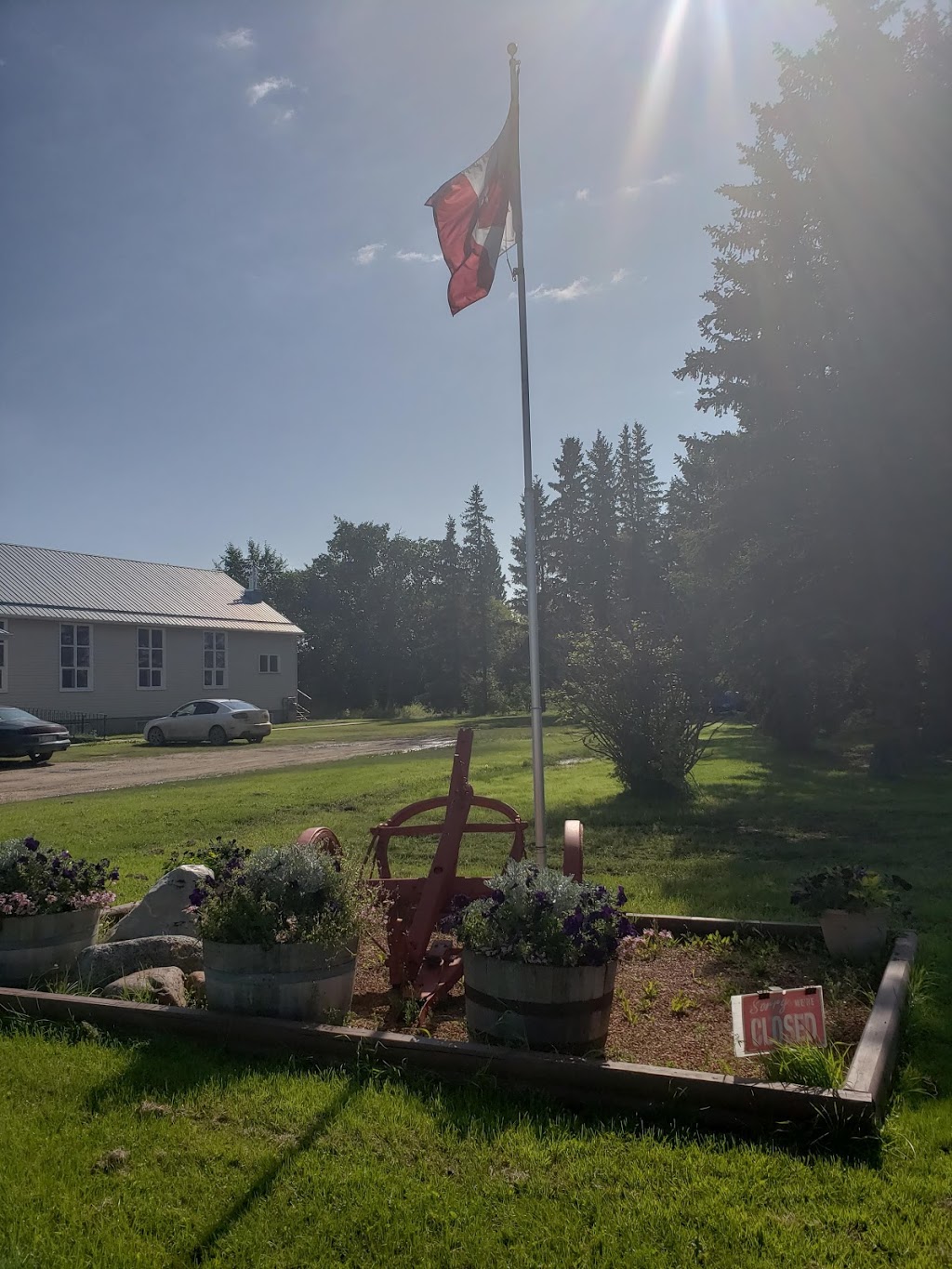 Canada Flag | Main St, Armena, AB T0B 0G0, Canada