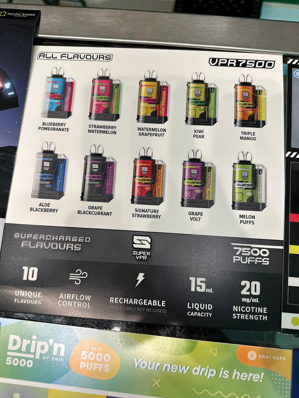 The Vapours Den | 93 Baldwin St, Belleville, ON K8P 2V5, Canada | Phone: (613) 689-4999