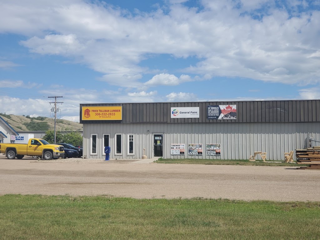 Fries Tallman Lumber (1976) Ltd | 197 Victoria Ave, Fort QuAppelle, SK S0G 1S0, Canada | Phone: (306) 332-2833