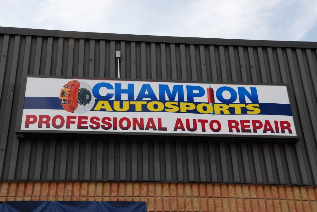Champion Auto Sports | 11 Hart Dr #7, Barrie, ON L4N 5M3, Canada | Phone: (705) 797-4945