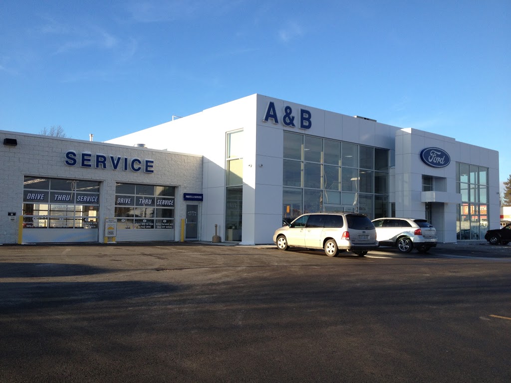 A & B Ford Sales Ltd. | car dealer | 31 Dufferin St, Perth, ON K7H 3A5, Canada | 6132672643 OR +1 613-267-2643