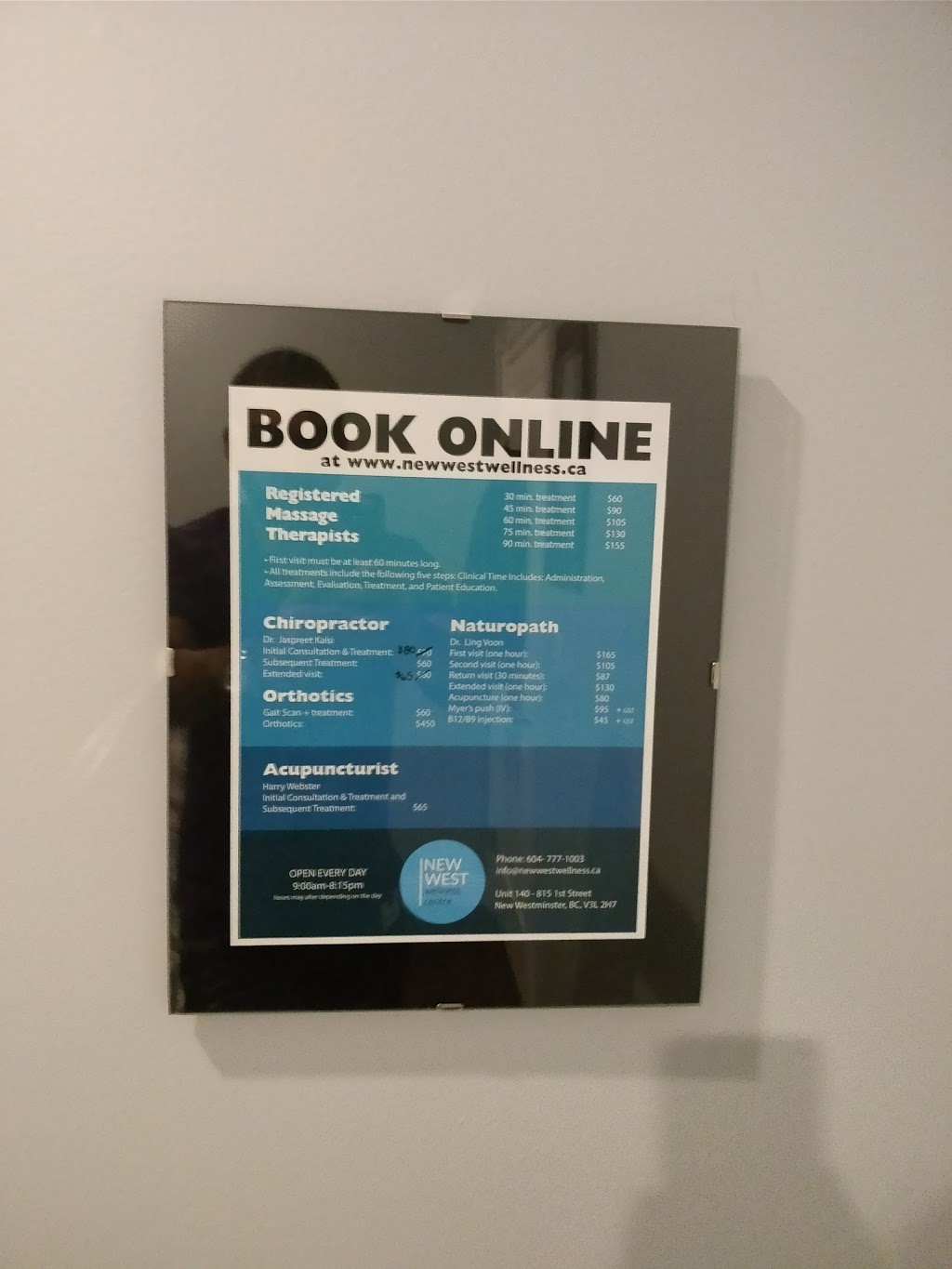 New West Wellness Centre | 815 1st St #140, New Westminster, BC V3L 2H7, Canada | Phone: (604) 777-1003