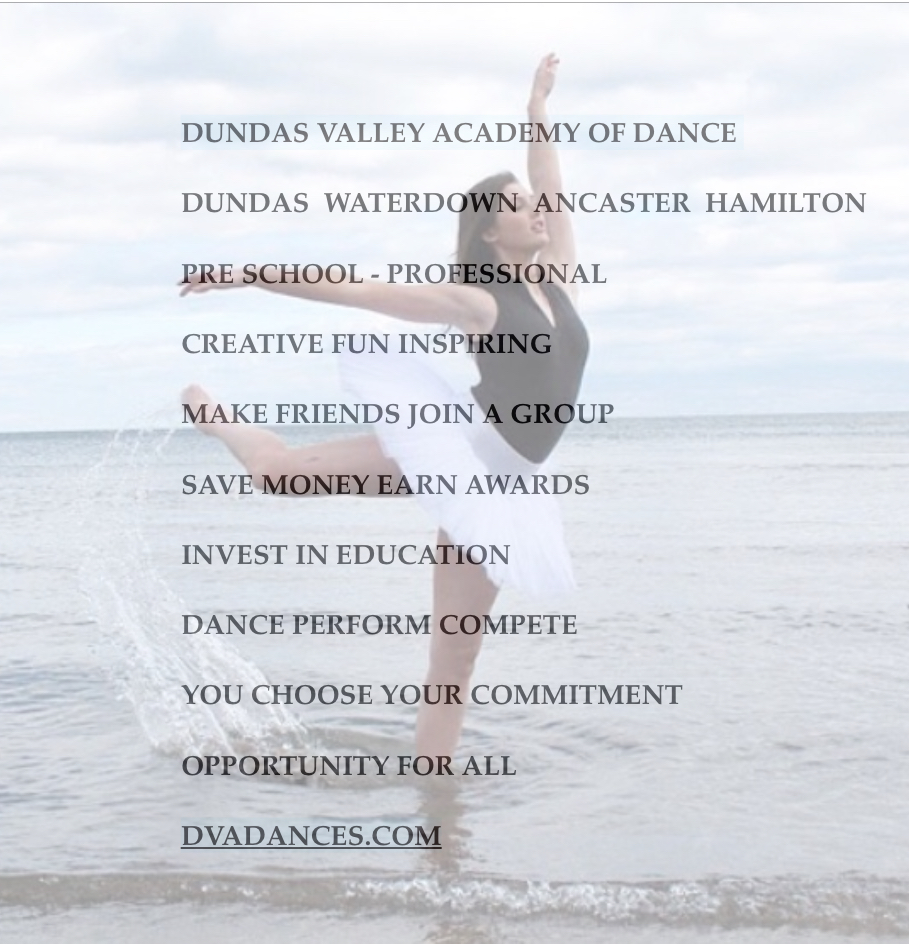 Dvadances | 128 King St E, Dundas, ON L9H 1N5, Canada