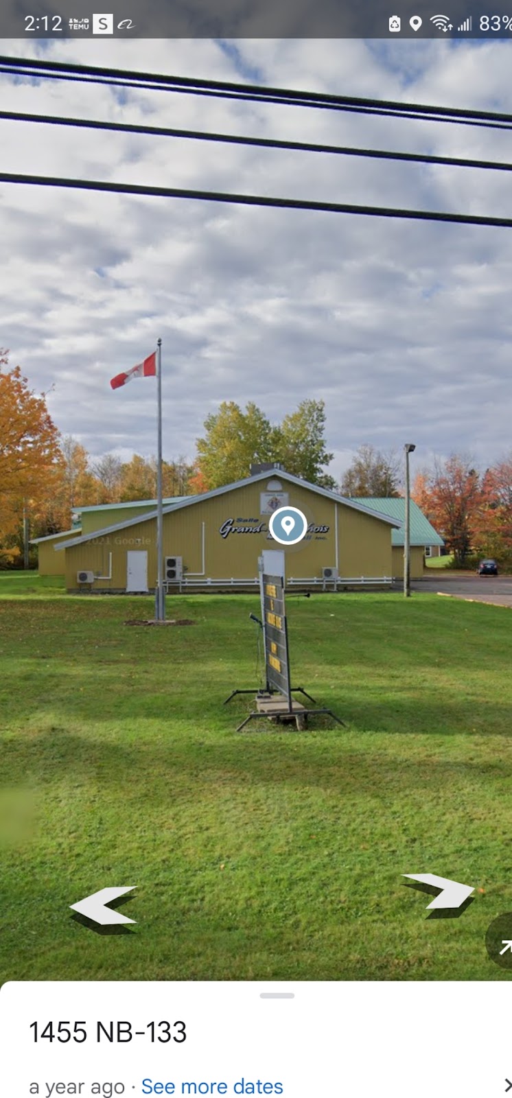 Salle Grand-Barachois | Beaubassin East, NB E4P 7P7, Canada | Phone: (506) 532-1363