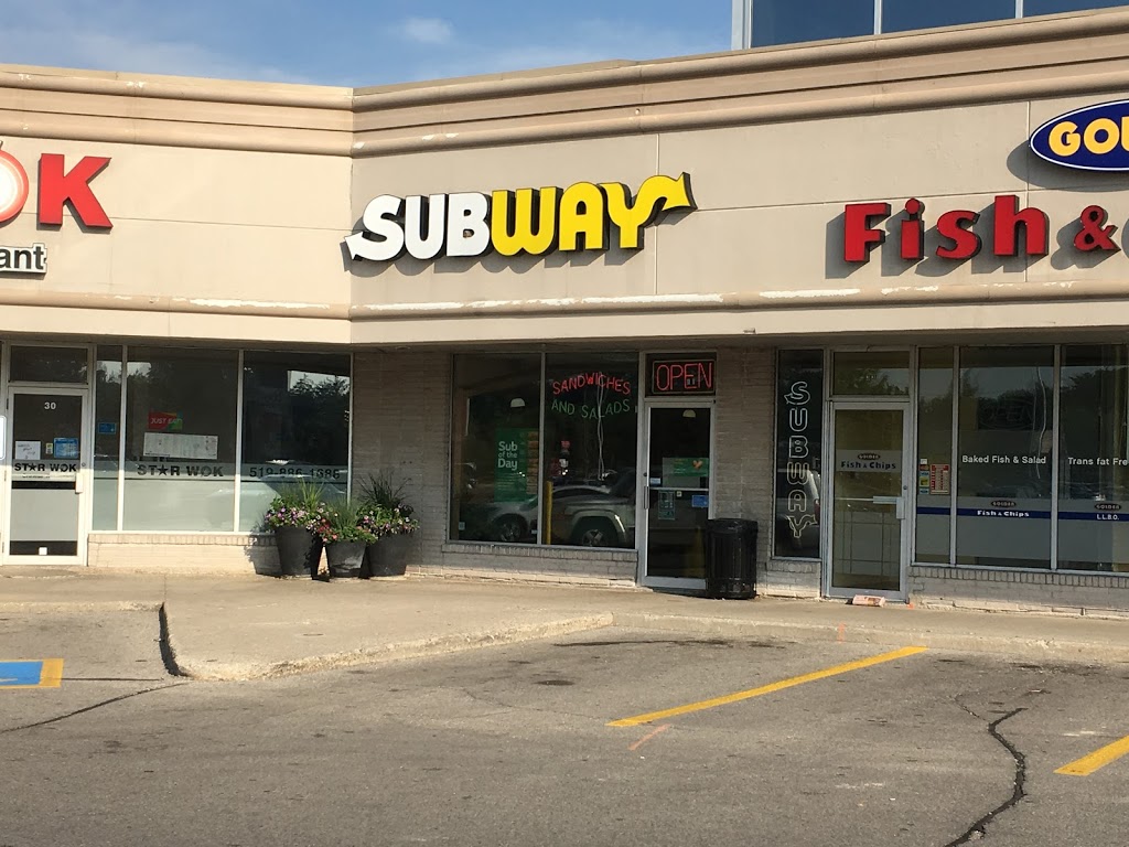 Subway | Bridgeport Plaza, 94 Bridgeport Rd E Unit A1132, Waterloo, ON N2J 2J9, Canada | Phone: (519) 746-6223