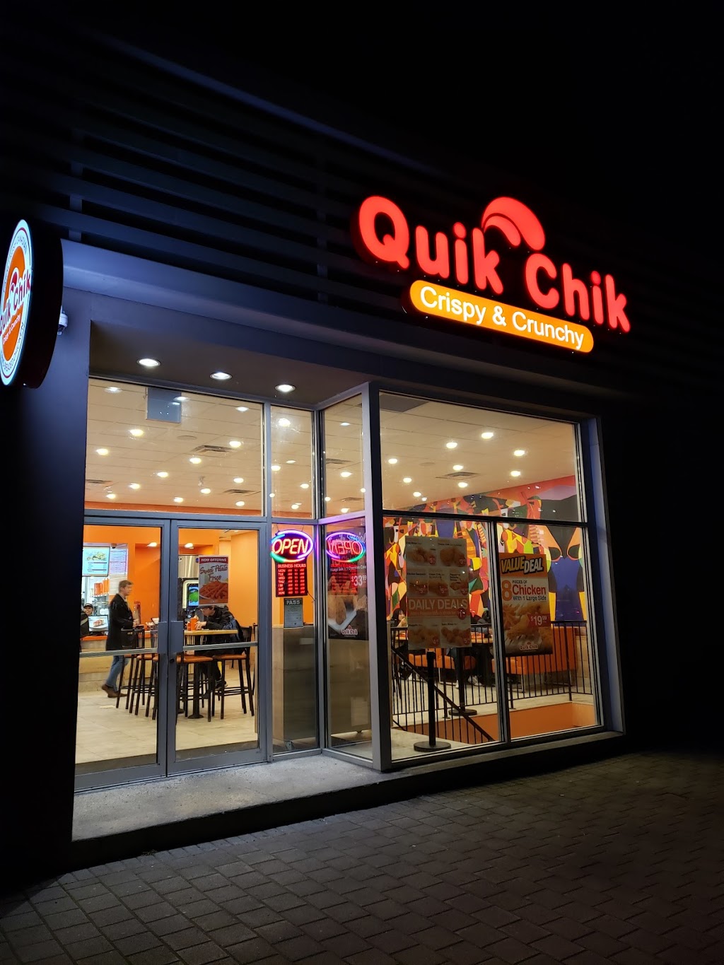 Quik Chik - Hamilton | 1331 Main St W, Hamilton, ON L8S 1C6, Canada | Phone: (905) 528-0608