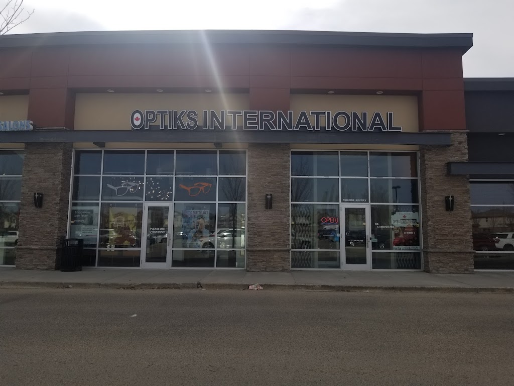 Optiks International (South West Edmonton) | 5946 Mullen Way, Edmonton, AB T6R 0R1, Canada | Phone: (780) 438-5030