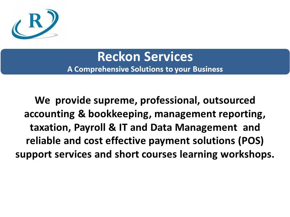 RECKON SERVICES | 5203 Oscar Peterson Blvd, Mississauga, ON L5M 7W5, Canada | Phone: (647) 704-6570