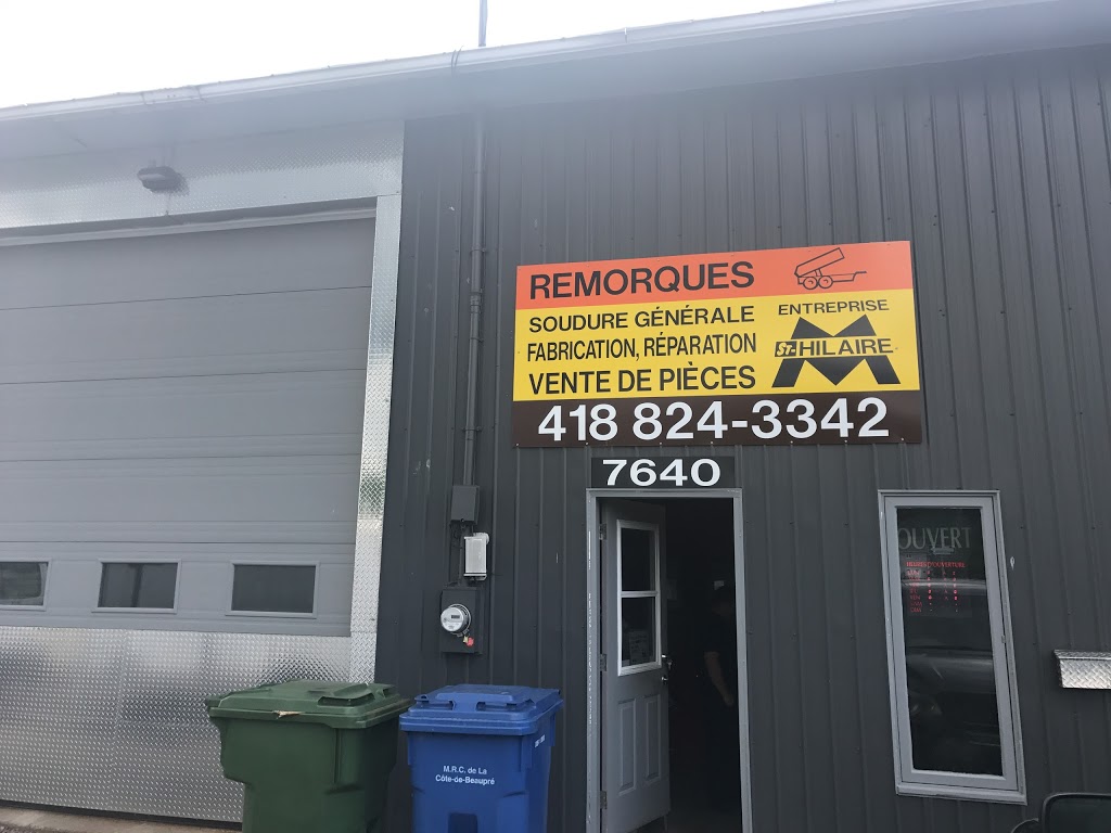 ENTREPRISE M. ST-HILAIRE | 7640 Boulevard Sainte-Anne, Château-Richer, QC G0A 1N0, Canada | Phone: (418) 824-3342
