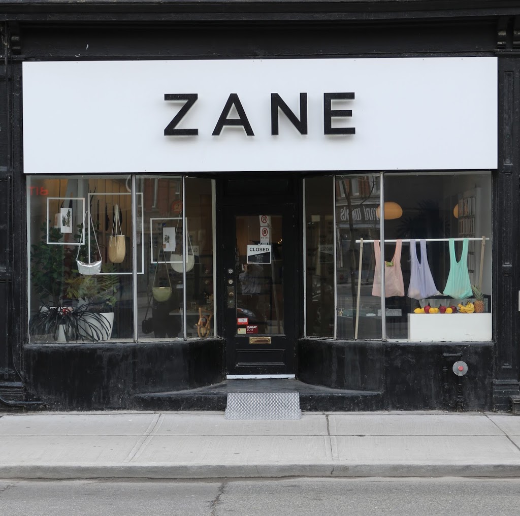 ZANE | 753 Queen St W, Toronto, ON M6J 1G1, Canada | Phone: (647) 352-9263