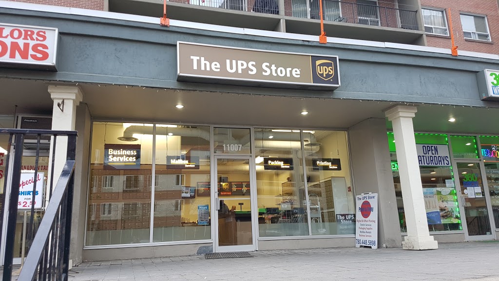 The UPS Store | store | 11007 Jasper Ave, Edmonton, AB T5K 0K6, Canada | 7804485898 OR +1 780-448-5898