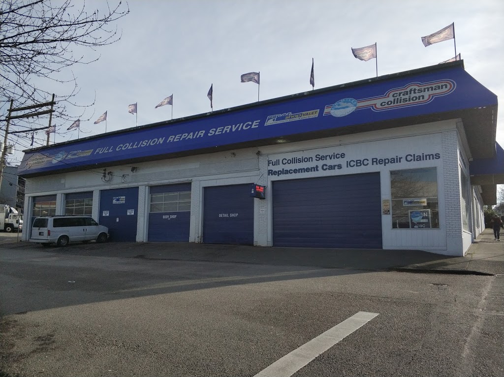 Craftsman Collision | car repair | 1900 Main St, Vancouver, BC V5T 3B9, Canada | 6048733358 OR +1 604-873-3358