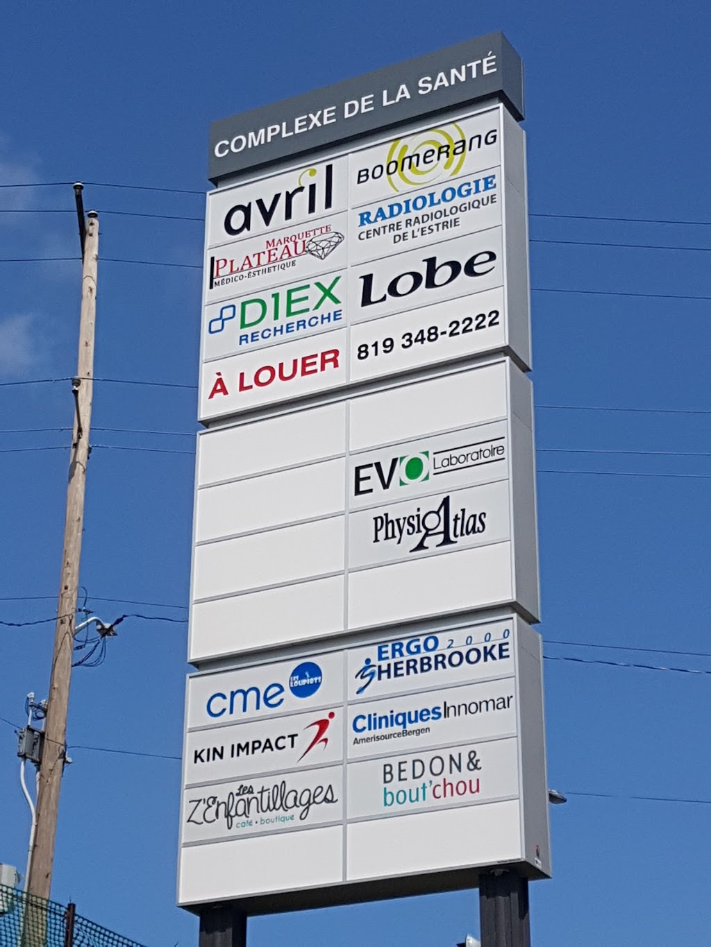 Complexe de la Santé | 15 Rue J.-A.-Bombardier, Sherbrooke, QC J1L 1W3, Canada | Phone: (819) 564-8662