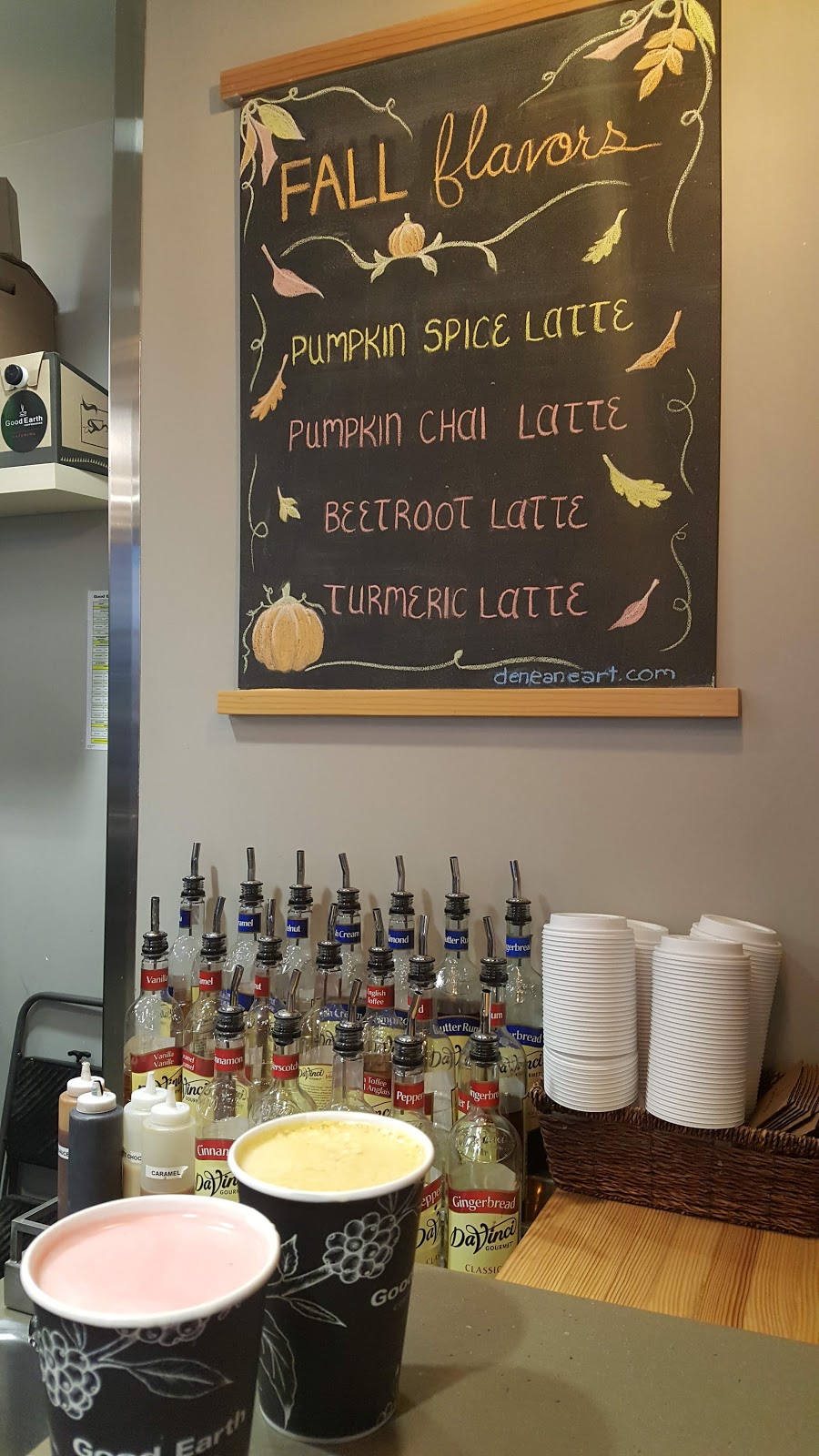 Good Earth Coffeehouse | 448, 19489 Seton Crescent SE, Calgary, AB T3M 1T4, Canada | Phone: (587) 955-9222