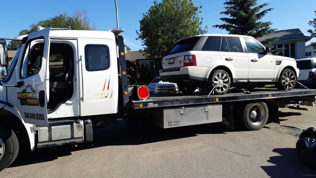 Milestone Towing | 4608 26 Ave NW, Edmonton, AB T6L 5J1, Canada | Phone: (780) 660-9393