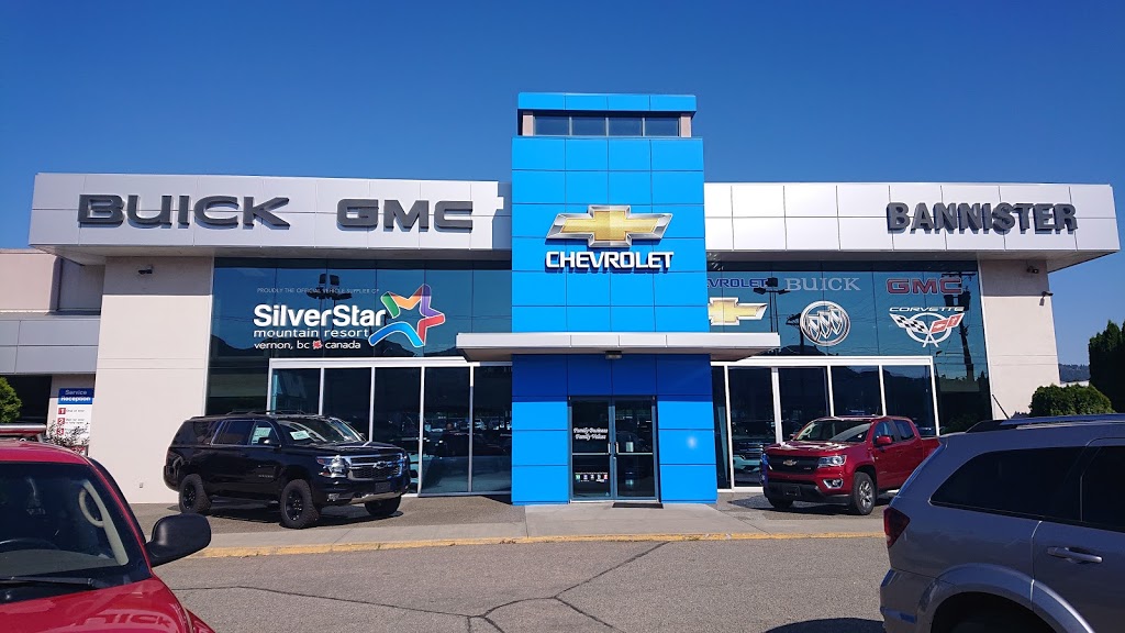 Bannister GM Vernon | 4703 27 St, Vernon, BC V1T 4Y8, Canada | Phone: (250) 545-0606