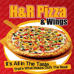 H&R Pizza and Wings | 197 Norice St, Nepean, ON K2G 2Y4, Canada | Phone: (613) 225-2221