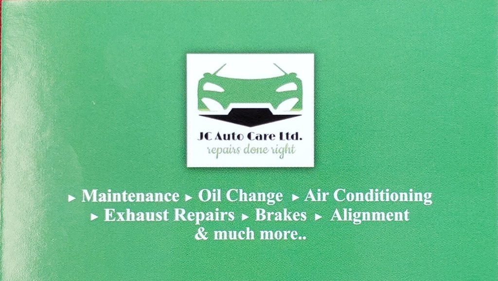 JC Auto Care Ltd | 1680 Midland Ave Unit 12, Scarborough, ON M1P 3C6, Canada | Phone: (416) 615-2886