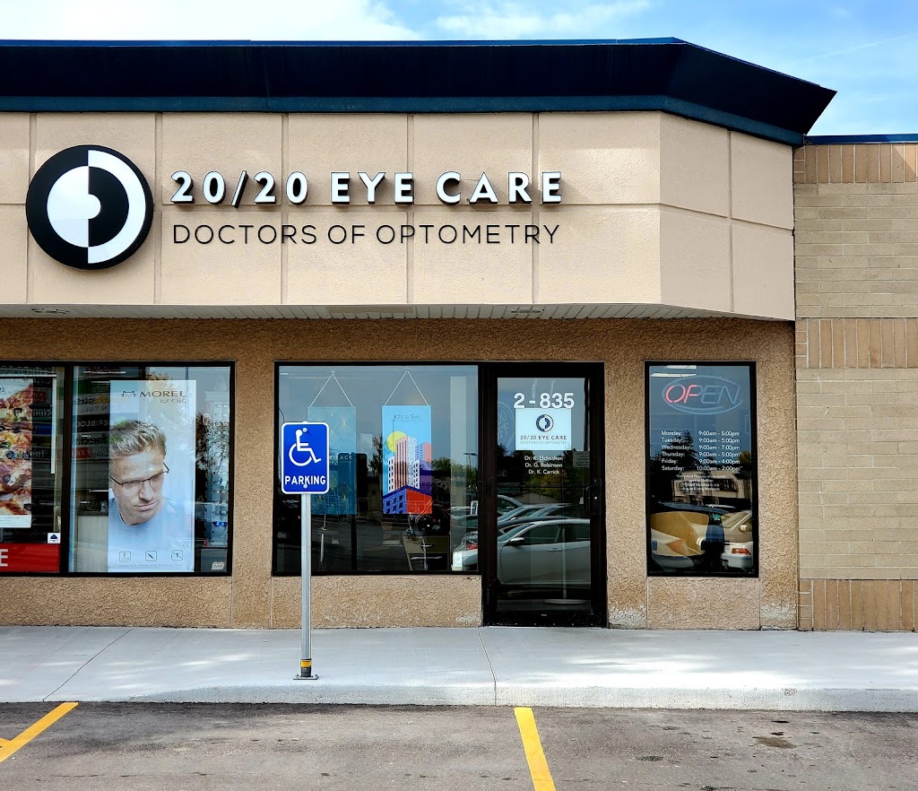 20/20 Eye Care | 2-835 Dakota St, Winnipeg, MB R2M 5M2, Canada | Phone: (204) 953-2020
