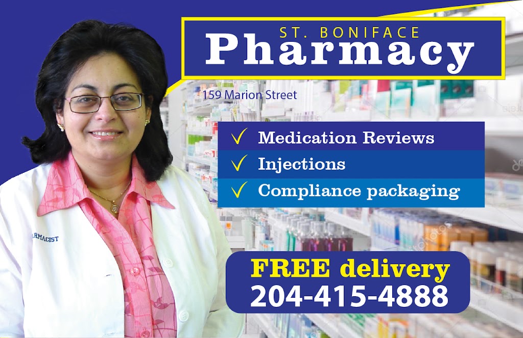 ST. BONIFACE PHARMACY | 161 Marion St, Winnipeg, MB R2H 0T3, Canada | Phone: (204) 415-4888
