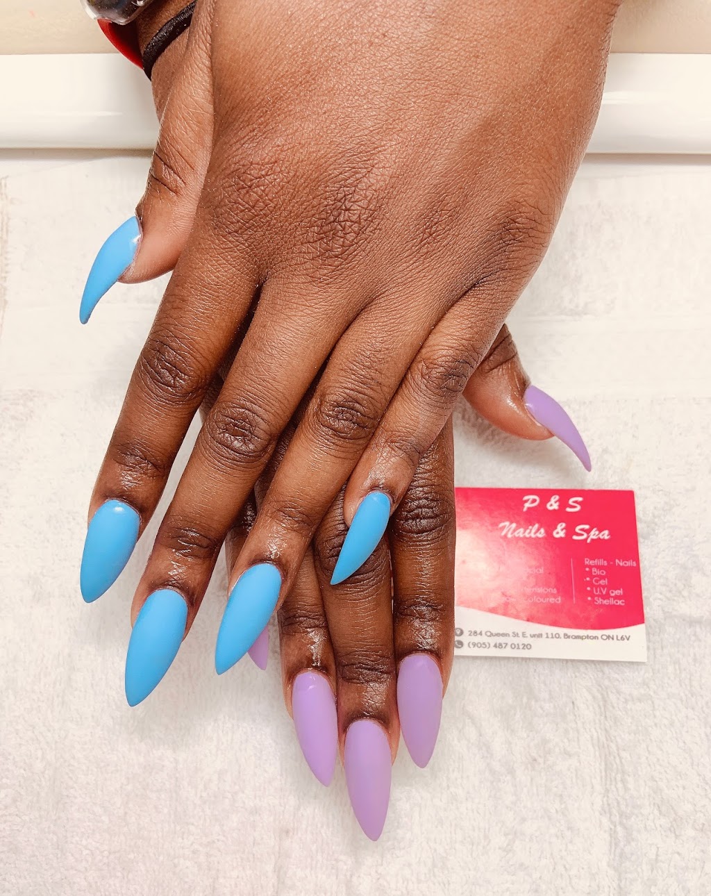 P&S Nails & Spa | 284 Queen St E #110, Brampton, ON L6V 1C2, Canada | Phone: (905) 487-0120