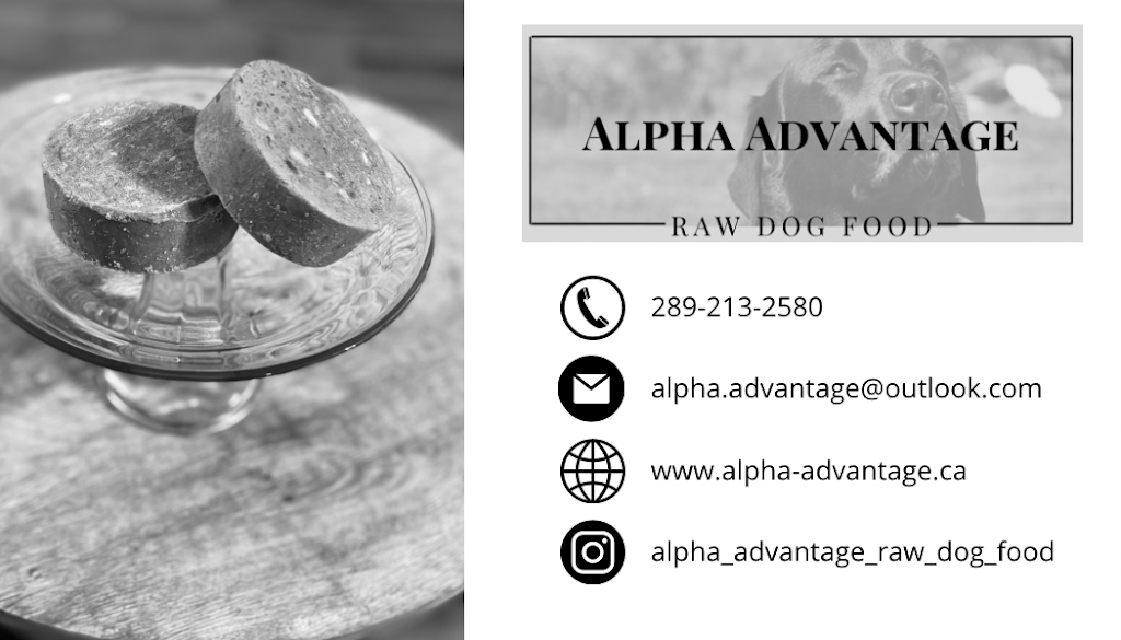 Alpha Advantage Raw Dog Food | 41829 Forks Rd, Wainfleet, ON L0S 1V0, Canada | Phone: (289) 213-2580