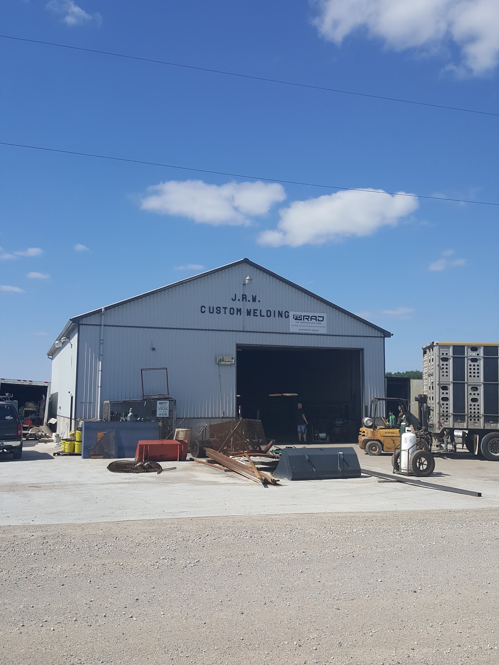JRW Custom Welding | Cassel Side Rd, Tavistock, ON N0B 2R0, Canada | Phone: (519) 462-2121