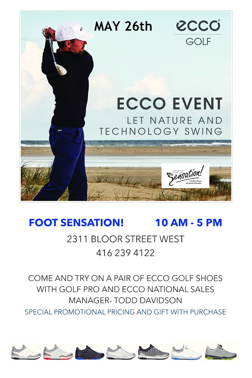 Foot Sensation! | 2311 Bloor St W, Toronto, ON M6S 1P1, Canada | Phone: (416) 239-4122