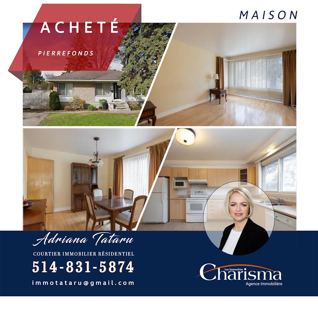 Adriana Tataru-Courtier immobilier résidentiel | 2265 Rue de Marbella, Laval, QC H7N 0B2, Canada | Phone: (514) 831-5874