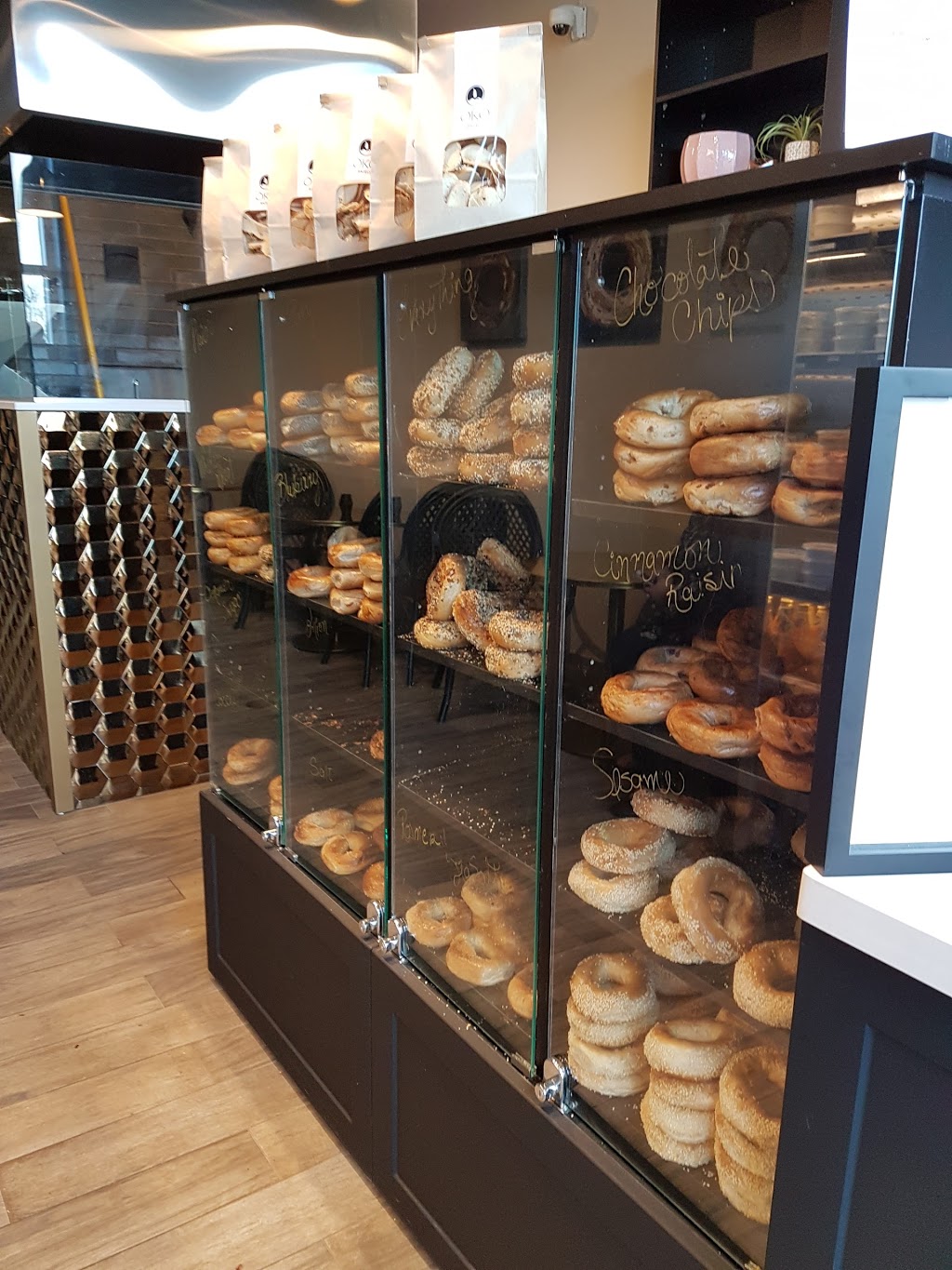 OKO Bagels | 499 Cornwall Rd, Oakville, ON L6J 7S8, Canada | Phone: (905) 825-1296