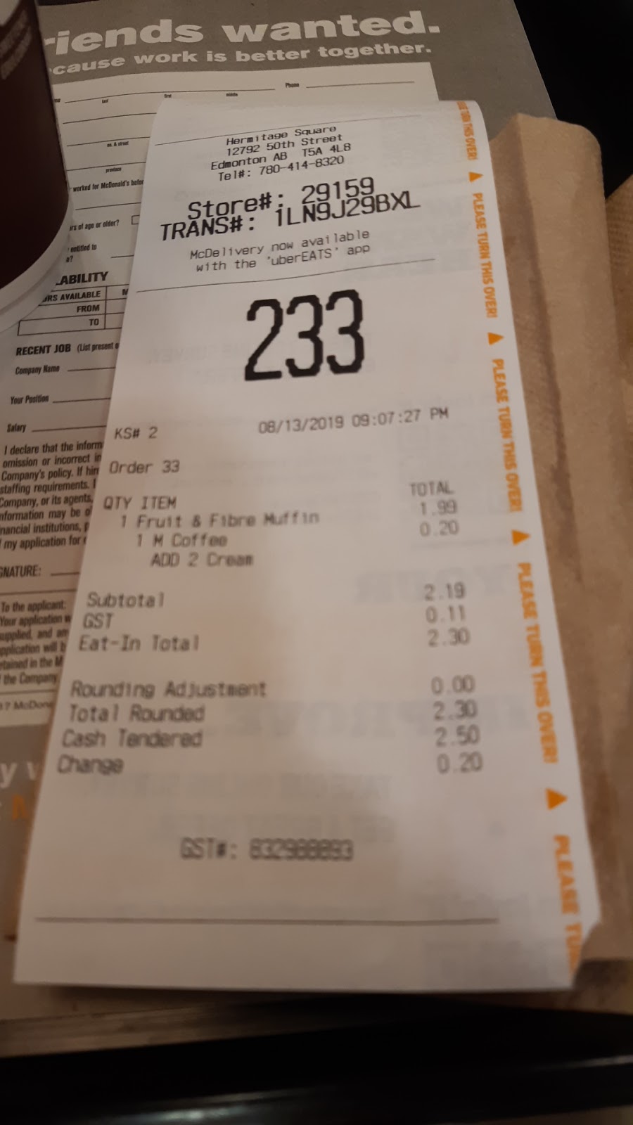 McDonalds Hermitage Square | 12792 50 St NW, Edmonton, AB T5A 4L8, Canada | Phone: (780) 414-8320