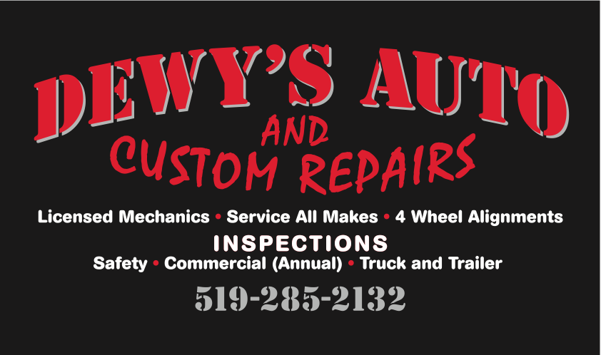 Dewys Auto & Custom Repairs | 105 Milton St, Thamesford, ON N0M 2M0, Canada | Phone: (519) 285-2132