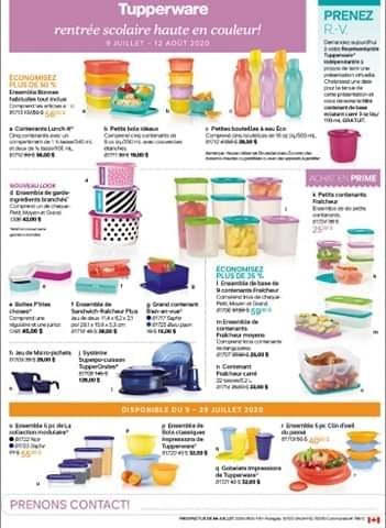 Anne-Marie et ses Tupperware | 1015 Rue Vaillant, LAssomption, QC J5W 2R3, Canada | Phone: (450) 657-7461